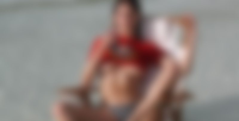blurred content
