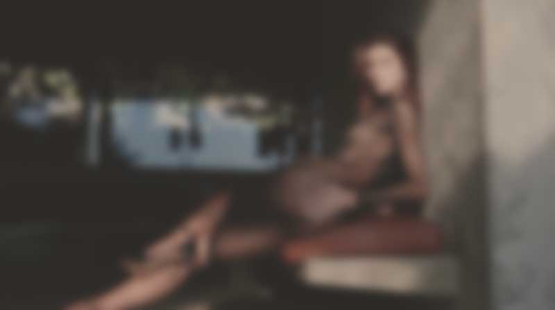 blurred content
